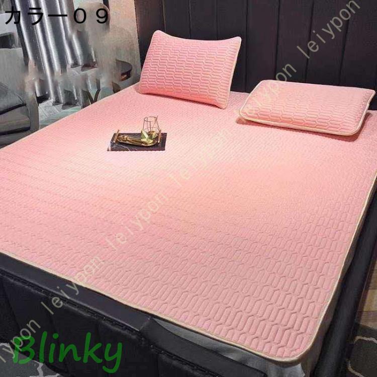 寝具 【未使用】東京ベッド♤ダブル 敷きパッド＆シーツ2枚セット 日本製