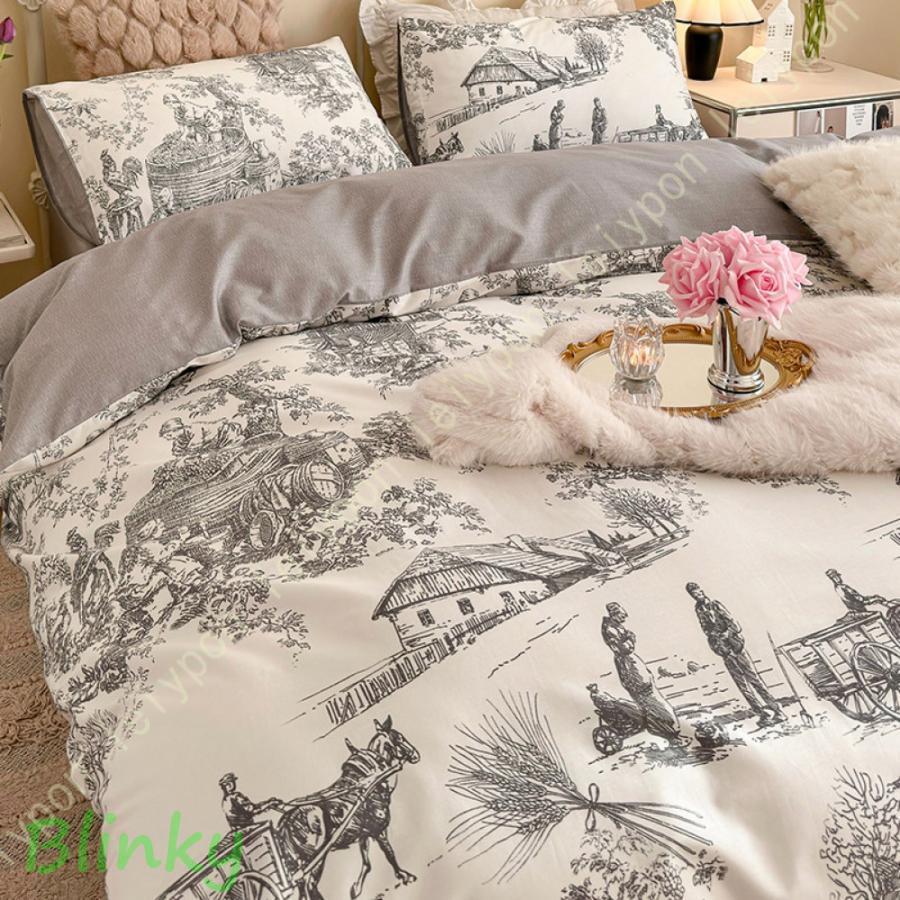 掛け布団カバー 抗菌 シングルロング フラワーピンク 花柄 通年