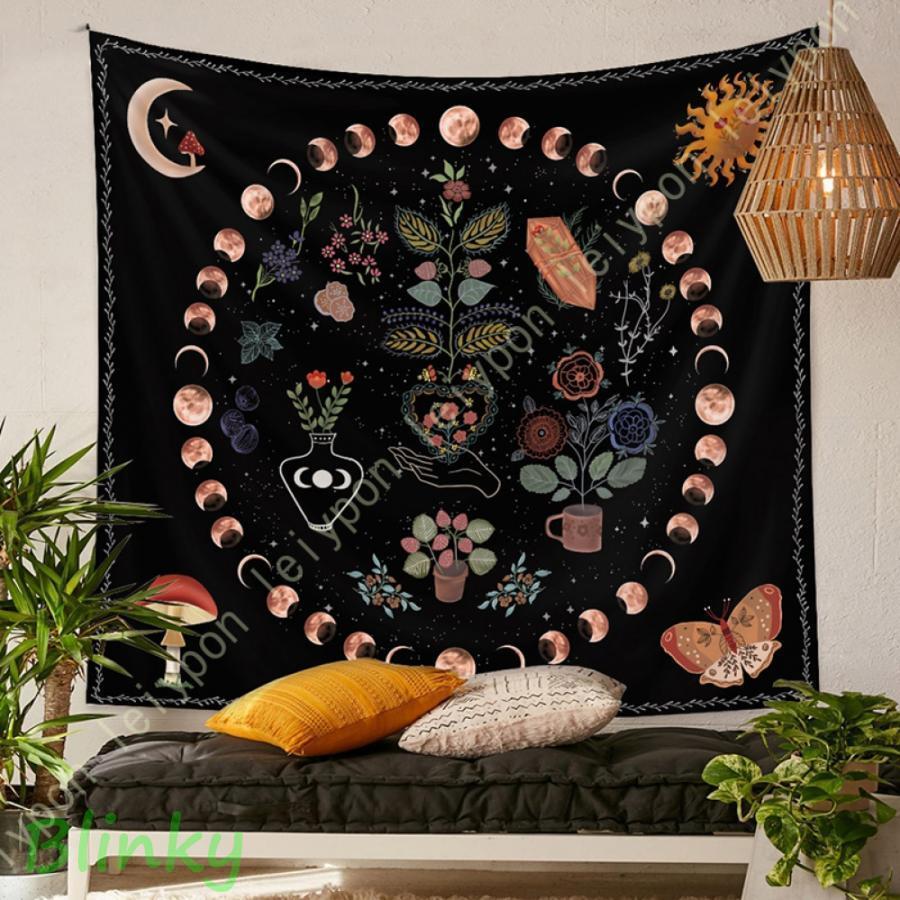 タペストリー 曼荼羅の壁掛け ウオールデコレーション ボヘミアン風