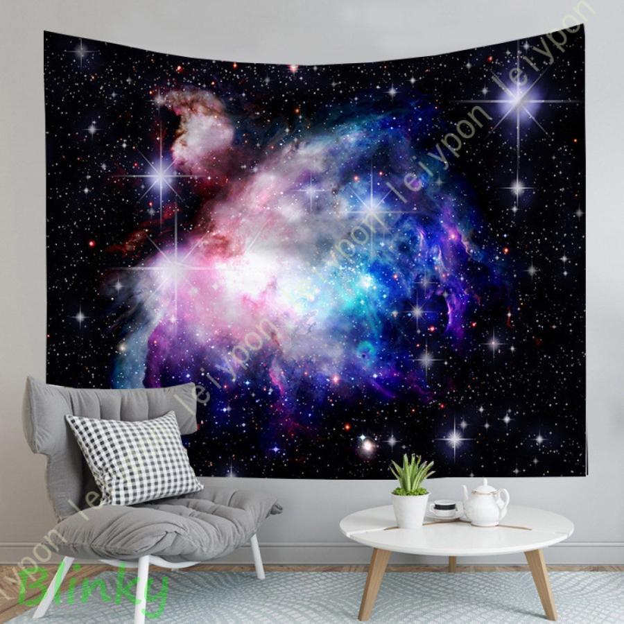 タペストリー サイケデリックタペストリー ファブリックポスター 夜光