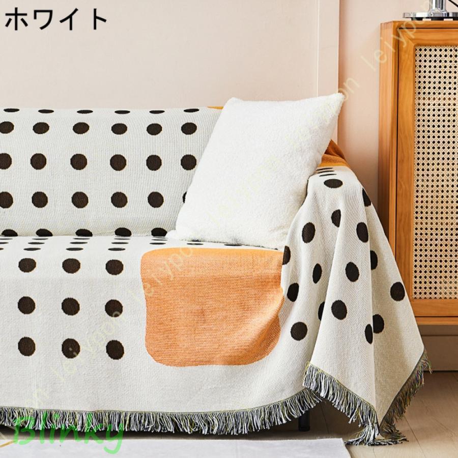 アンティーク　ベッドカバー　ソファーカバー　ブランケット　ラグ　キルト ニット マルチカバー キルト 大判 ブランケット 正方形 ソファ ベッド 幾何柄