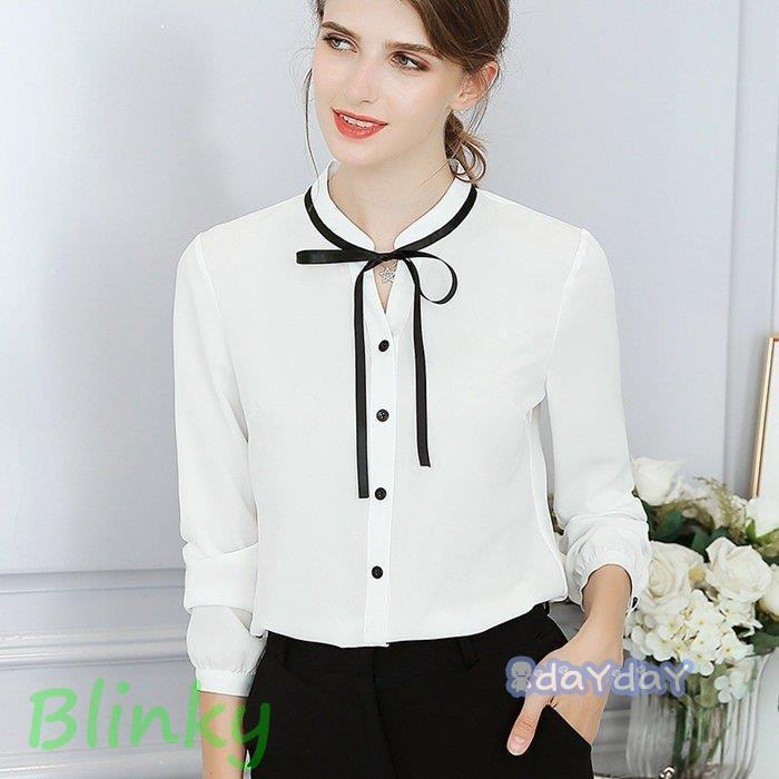 シャツ 白 無地 大きいサイズ オフィス 通勤 シフォンブラウス