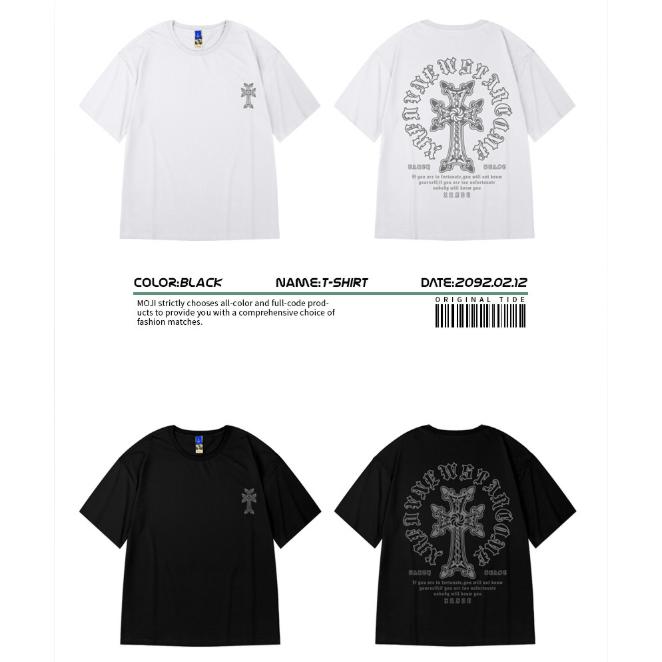 Tシャツ メンズ ストリートファッション 大きいサイズ ビッグ 半袖 b系