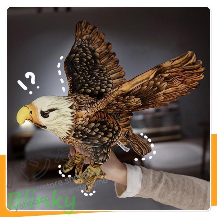 ぬいぐるみ タカ たか 鷹 リアル鳥類 動物おもちゃ ワシ イーグル 本物