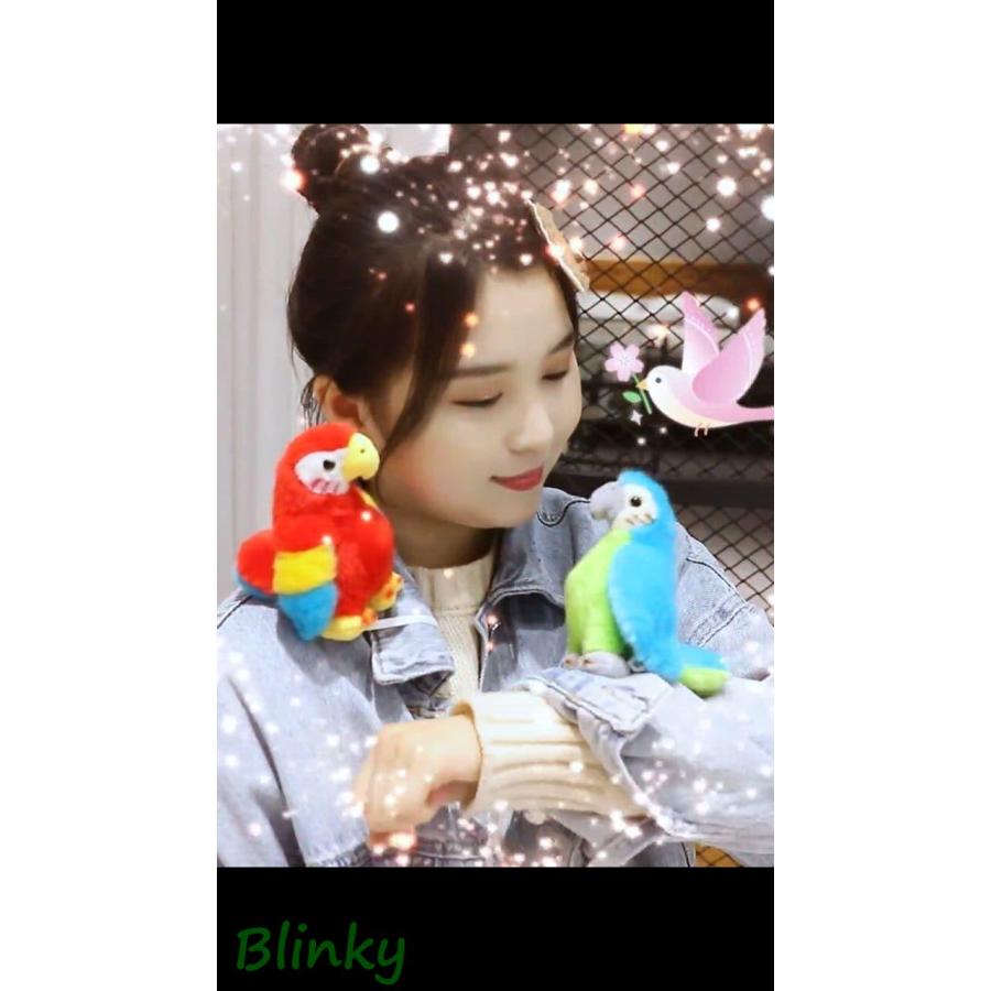ぬいぐるみ】ことりのね セキセイインコ ブルー/インコ/小鳥/アニマル