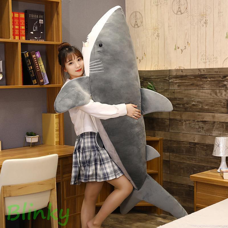ぬいぐるみサメ おもちゃ 海洋動物 鮫抱き枕 クッション 個性的 ふわふわ お誕生日 クリスマス 子供 ギフト200cm_10