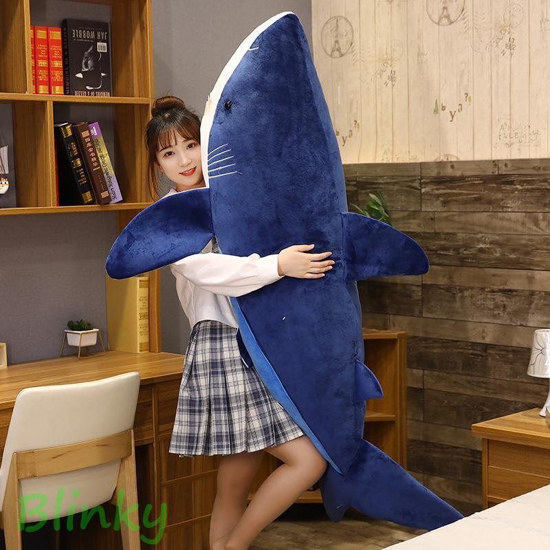 ぬいぐるみサメ おもちゃ 海洋動物 鮫抱き枕 クッション 個性的 ふわふわ お誕生日 クリスマス 子供 ギフト200cm_9