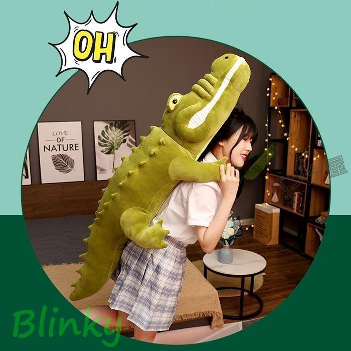 ぬいぐるみ ワニ 鰐 わに 動物 大きい 可愛い 癒し 子供 クリスマス お誕生日 プレゼント 贈り物 記念日 140cmの画像