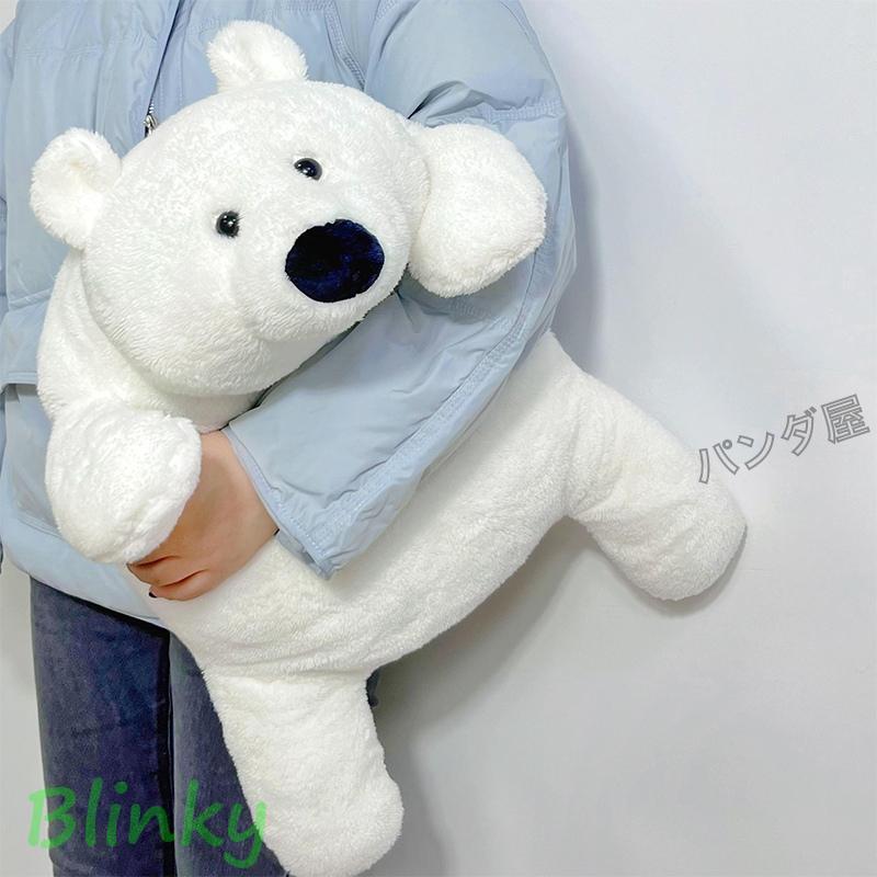 ぬいぐるみ くま ホッキョクグマ 抱き枕 昼寝クッション癒し 動物