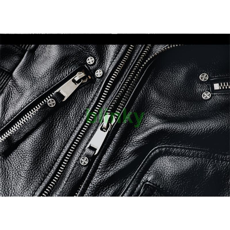 ライダースベスト メンズ バイクベスト レザーベスト 本革 皮ベスト ジレ チョッキ ノースリーブ レザー バイク 防水 かっこいい フォーマルの画像
