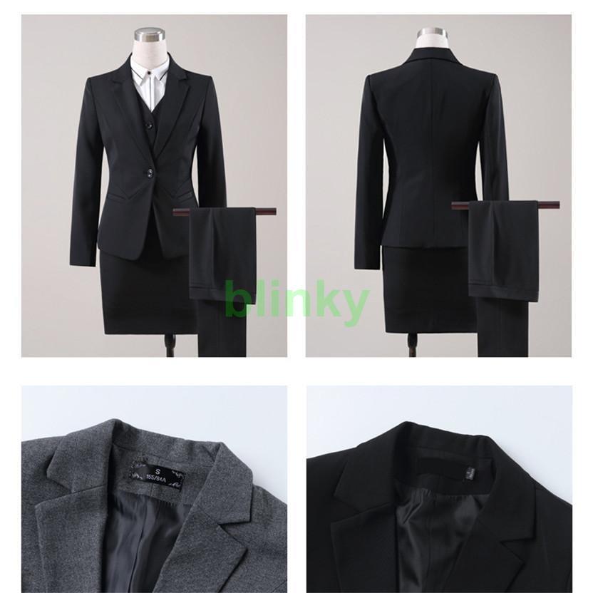 スーツセット レディース パンツセット 上下セット 事務服 フォーマル