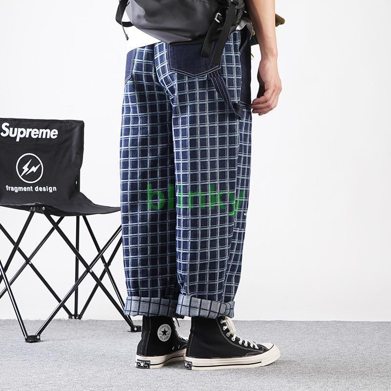 デニムパンツ メンズ ワイドパンツ ジーンズ ストライプ レディース
