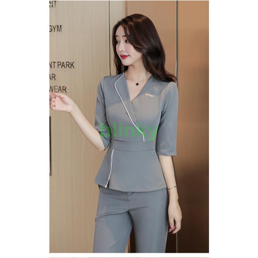 エステサロン　サロンユニフォーム 楽天市場】エステサロン ユニフォーム 美容師 作業服 マッサージ