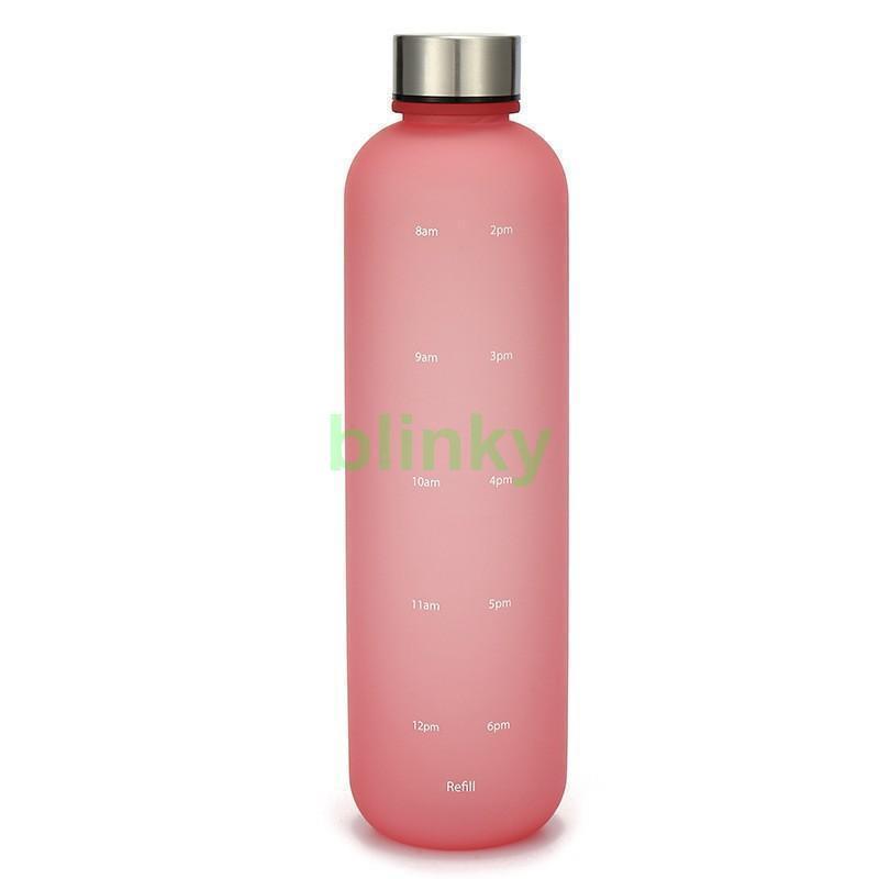 タイムマーカー付きウォーターボトル Tritan材質 1000ml 大容量 水筒