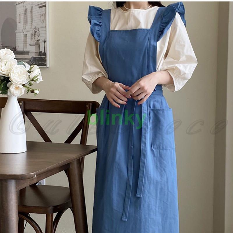 ちょうちょ　2枚　エプロン　保育士　ハンドメイド　ストライプ fit=scale-down,w=1200