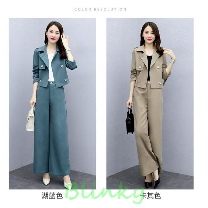 セットアップ レディース パンツスーツ ワイドパンツ パンツドレス スーツ 入学式 ママスーツ ビジネス 洗える 卒業式 入園式 卒園式_6