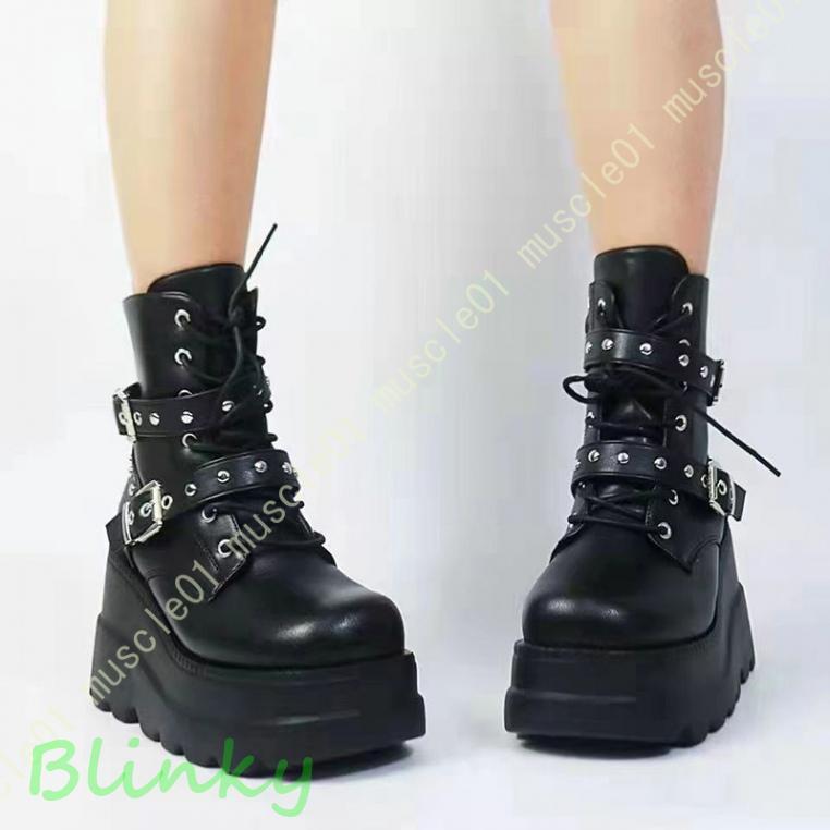 【美品】MOUSSY 厚底 ショートブーツ 24cm MOUSSY マウジー ショートブーツ ブラック L 厚底 ヒール moussy