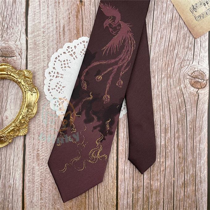 ネクタイ上品 刺繍 鶴 龍 鳳凰上質 メンズ ビジネス 結婚式 スーツ