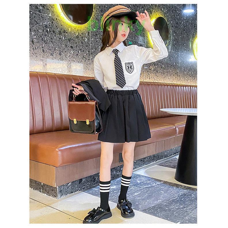 スーツ 子供 女の子 4点セット 入学式 卒業式 発表会 女子 小学生 中学生 スクール 制服 チェック柄 上品 | ブランド登録なし | 07