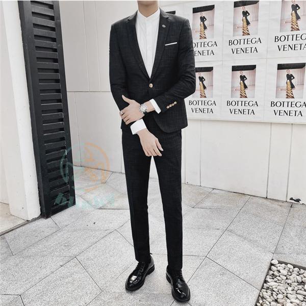 ビジネススーツ セットアップ メンズ オールシーズンスーツ 上下セット