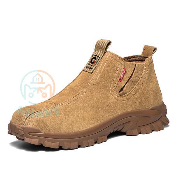 安全靴 スニーカー 本革 メンズ レディース 男女兼用 鋼先芯入れ