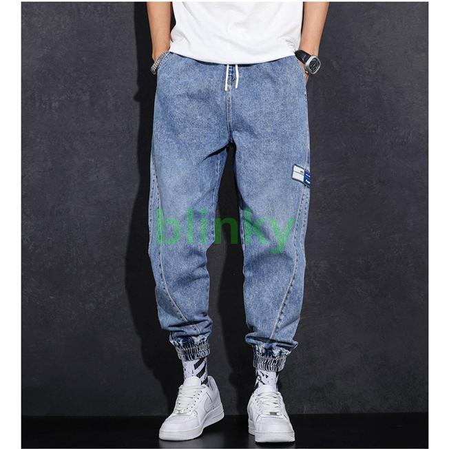 ［新品］デニムみたいなスゥエットパンツ サイズ38 デニムパンツ メンズ ジーンズ ジーパン ジョガーパンツ スウェット