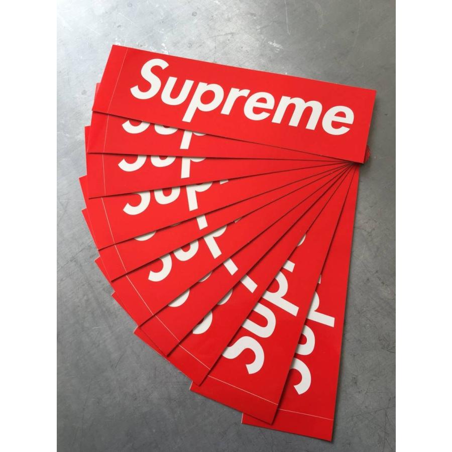 Shupreme シュプリーム Box Logo ステッカー 正規品 10枚 サイズ Shupreme シュプリーム Box Logo ステッカー 正規品 10枚 サイズ