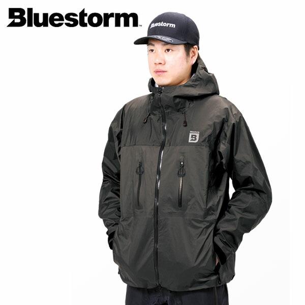 Bluestorm（ブルーストーム） フィッシングウェア レインジャケット ポンティアス パーカ ラヴァブラック BSJ-SRJ2R 高階救命 ...