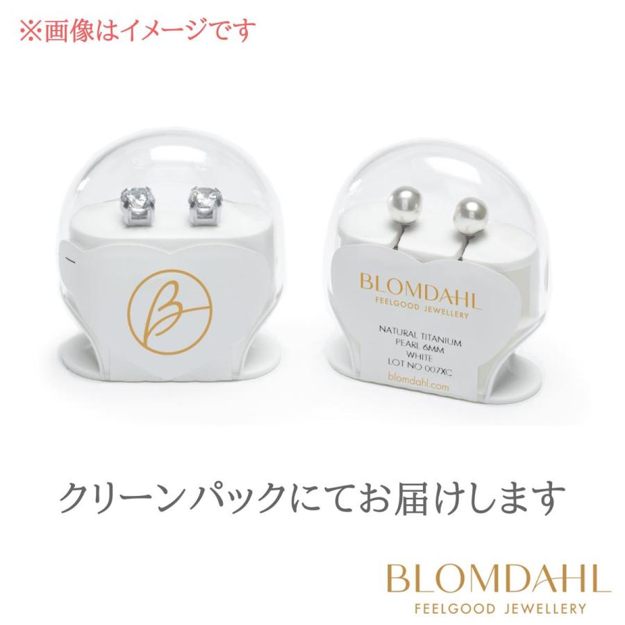 ピアス アレルギー対応 プラスチック 6mm ブリリアンスハロー アクアマリン/クリスタル レディース 15-0163-55 |  | 02