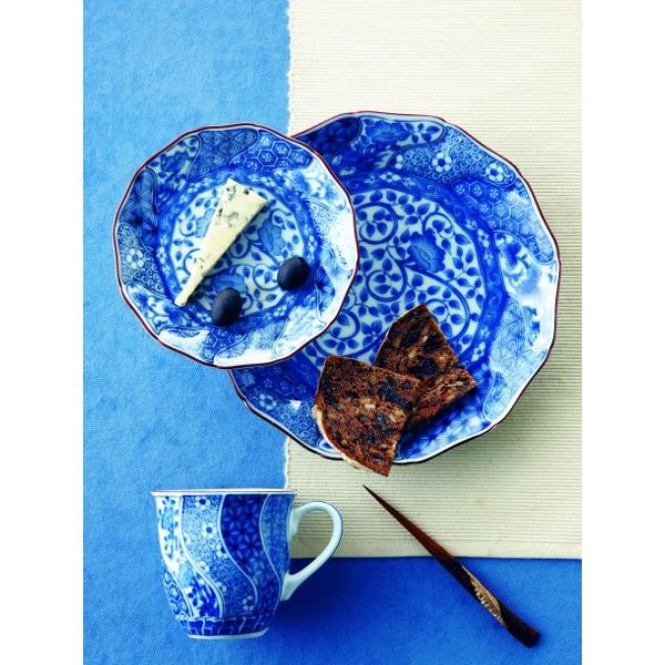 染付和食器　ネジリ祥瑞　中皿15cm | BLOOM（アクセサリー） | 01