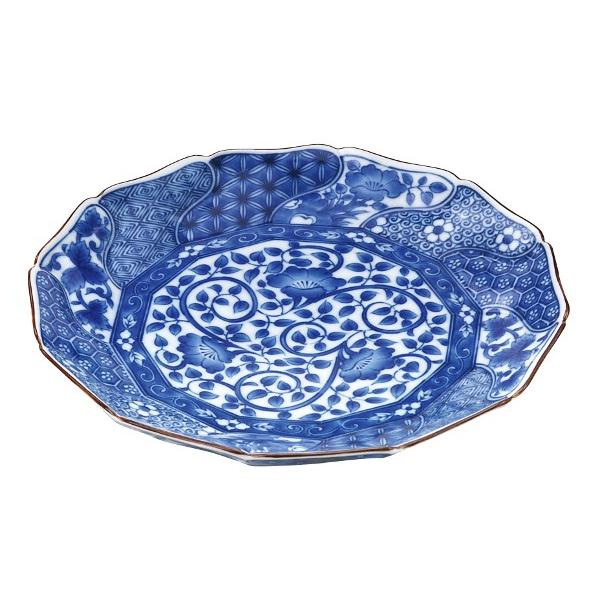 染付和食器　ネジリ祥瑞　大皿22.5cm | BLOOM（アクセサリー）