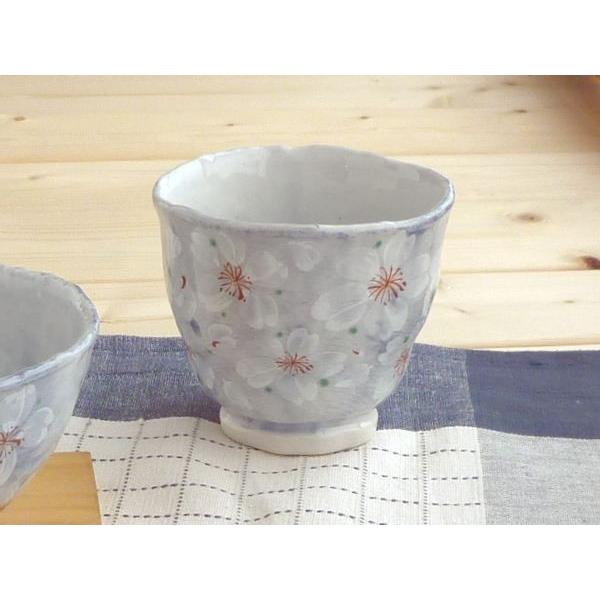 美濃焼和食器 やよい花　湯呑（ブルー） | BLOOM（アクセサリー） | 01