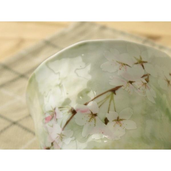美濃焼和食器 花がすみ　湯呑（グリーン） | BLOOM（アクセサリー） | 02