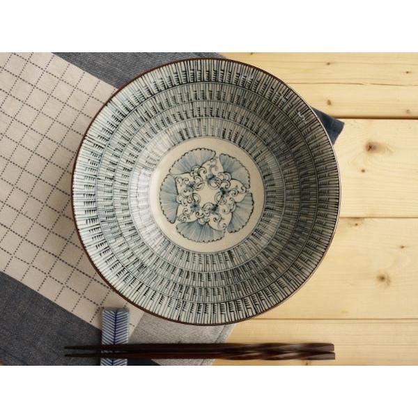 美濃焼和食器 古染暦文　63ラーメン鉢(径19.5x高7cm) | BLOOM（アクセサリー） | 01