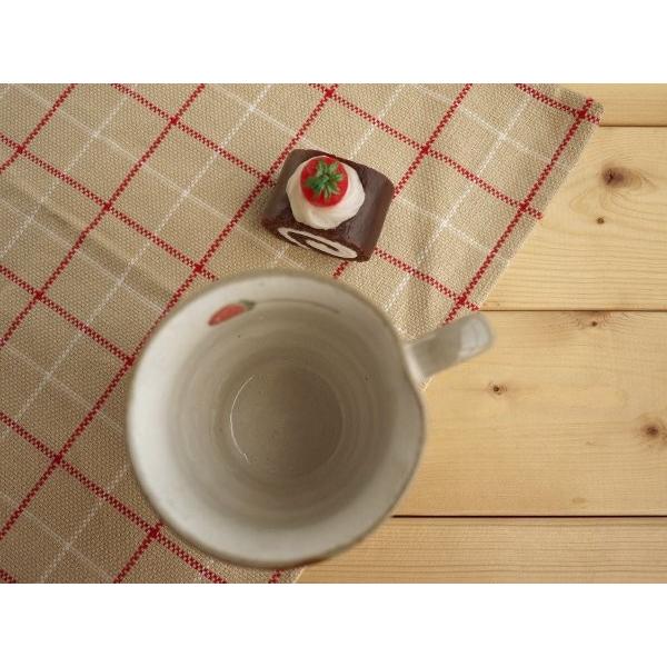 美濃焼和食器 粉引きいちごマグカップ | BLOOM（アクセサリー） | 01