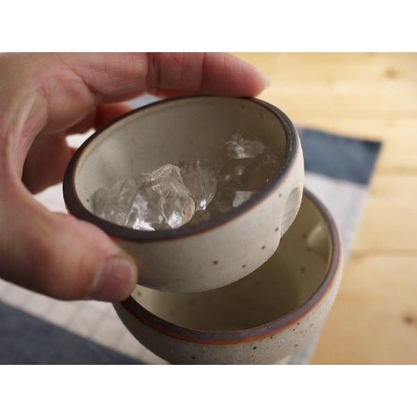 ゆらり　冷酒器/盃1個付（１合・粉引） | BLOOM（アクセサリー） | 02