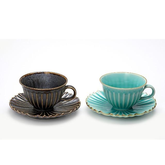 美濃焼和食器 孔雀コーヒーカップソーサー ターコイズブルー ブルームプラス Bloom Plus 通販 Yahoo ショッピング