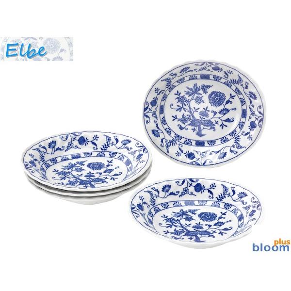 美濃焼洋食器 エルベベーカーカレー皿5枚セット24x22x高5cm【elbe,tableware,carry,plate,gift】 | BLOOM（アクセサリー）