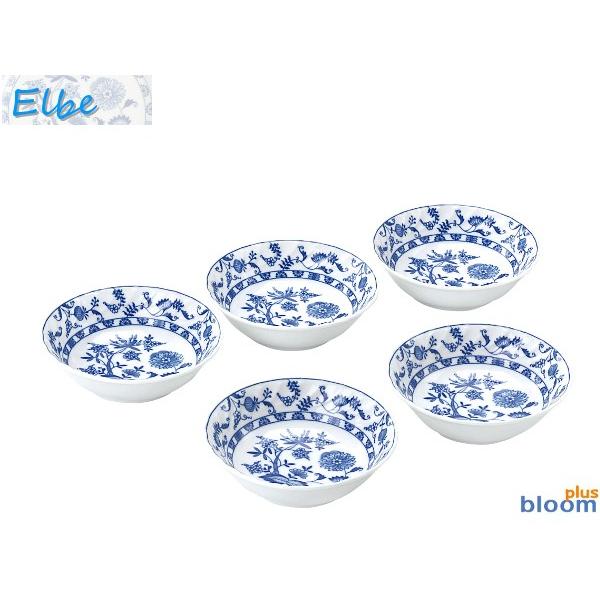 美濃焼洋食器 エルベデザートボウル5個セット13.5x高4cm【elbe,Bowl,gift】 | BLOOM（アクセサリー）