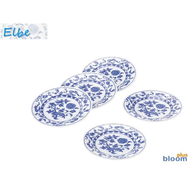 美濃焼洋食器 エルベパン皿5枚セット 16x高2cm【elbe,tableware,dish,plate,gift】 | BLOOM（アクセサリー）