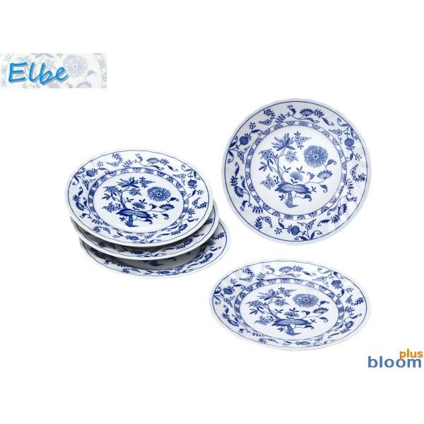 美濃焼洋食器 エルベケーキ皿5枚セット19.5x高2.5cm【elbe,tableware,dish,plate,gift】 | BLOOM（アクセサリー）