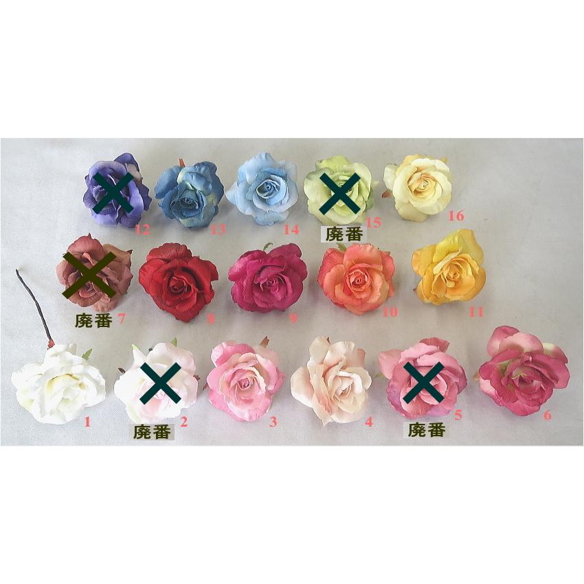 アートフラワー〔造花〕 ブートニア ピンク＆ホワイト : フラワー
