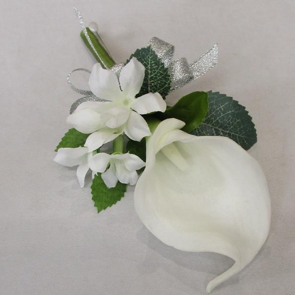 新郎様・お父様・パーティー用(造花) 【ブートニア】ブーケ/カラーの