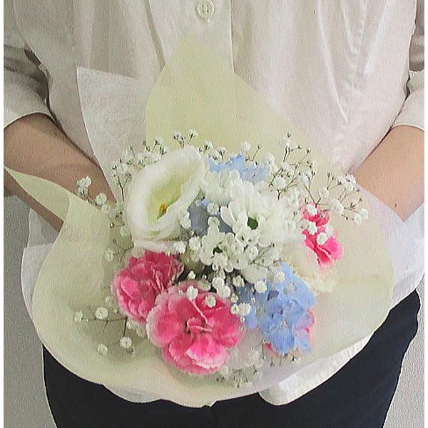 花束そのまま飾れるブーケ 白 ピンク ブルー お供え 仏花 Bm02spb フラワーギフト ブルーマート 通販 Yahoo ショッピング