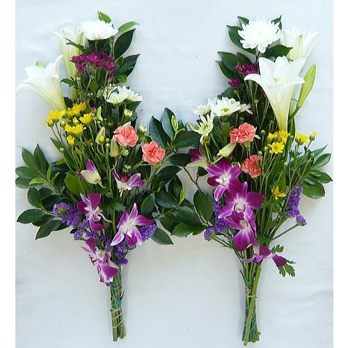 お墓参りに お供えに お供え花 墓花 初盆に 生花 仏花 お供え花 生花 豪華な仏花 墓花 1対 Hb 13 フラワーギフト ブルーマート 通販 Yahoo ショッピング