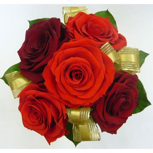 プリザーブドフラワーブーケ プレミアムローズ ライト＆アンティーク