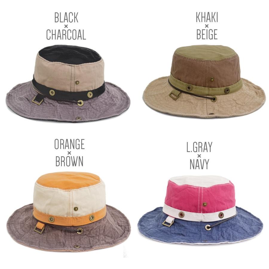 アドベンチャーハット レディース メンズ 【メール便のみ 送料無料 】 帽子 無地 ウォッシュ ジャングル ツバ広 紫外線 日差し 対策 春夏 秋冬 爆買 |  | 10