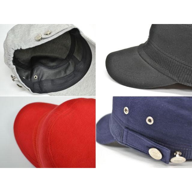 ワークキャップ メンズ   帽子 コットンジャージ ワーク キャップ ボタン レディース |  | 02