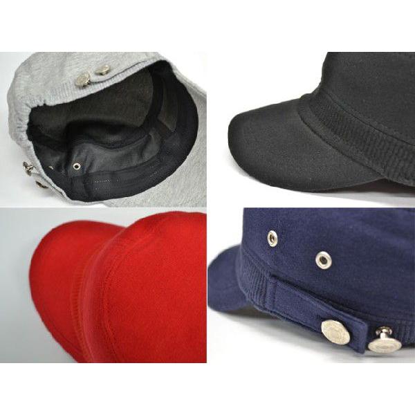 ワークキャップ メンズ   帽子 コットンジャージ ワーク キャップ ボタン レディース |  | 05