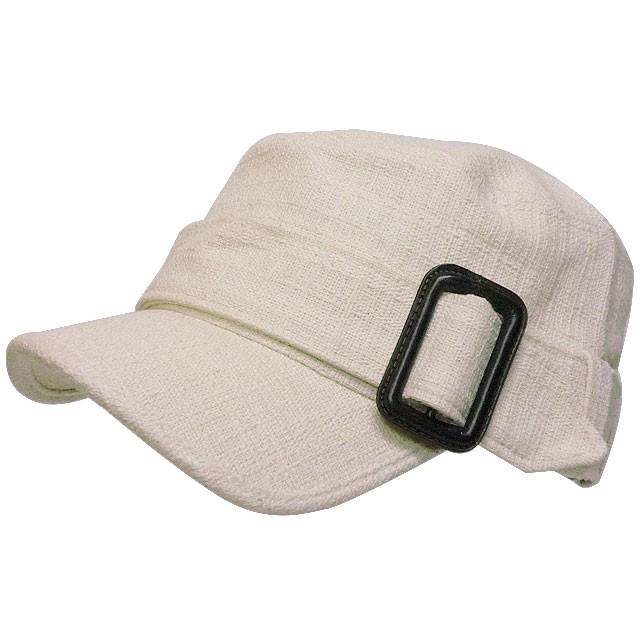 ワークキャップ メンズ   帽子 コットン バックル付(ベージュ) レディース ワークキャップ 春夏 秋冬 | 